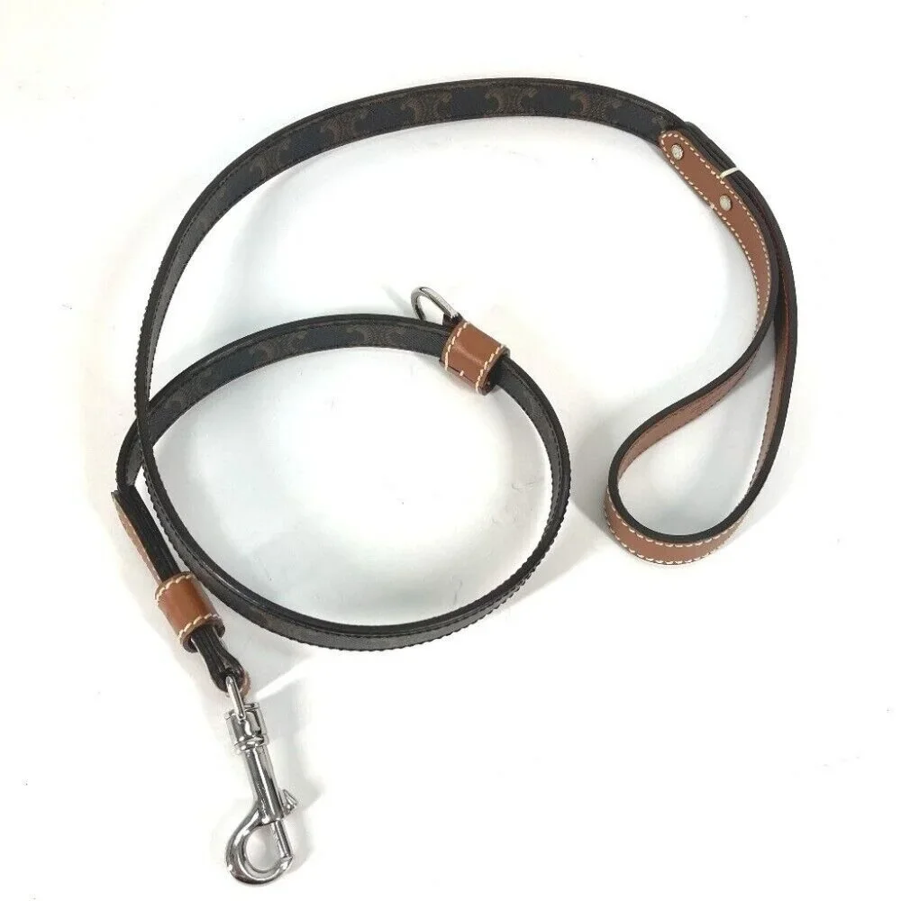 CELINE Triomphe Dog leash dog pet dog Lead